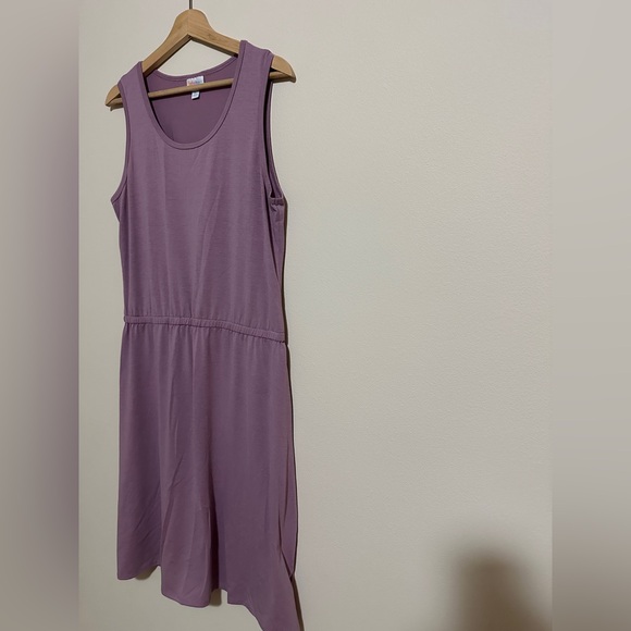LuLaRoe Lilac Dress - Picture 3 of 5